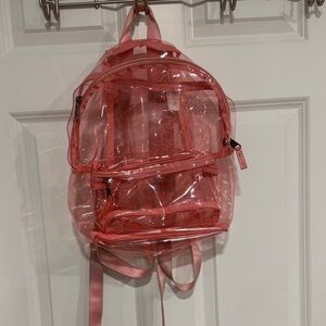 Eastpak Transparent Pink Backpack